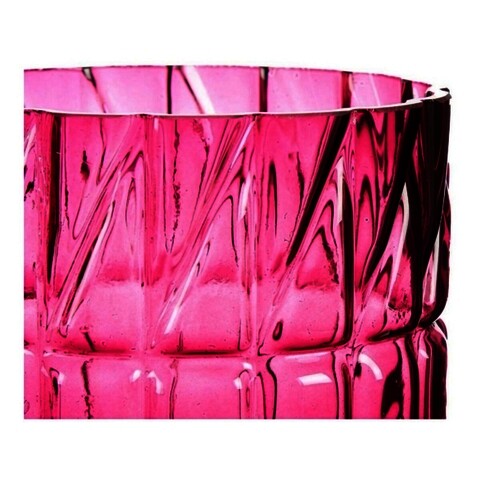 Vaza Emerson, Gift Decor, Ø13 x 26.5 cm, sticla, roz inchis