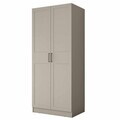 Dulap pentru haine, Hanah Home, BA290, 90x210x57.5 cm, Gresie