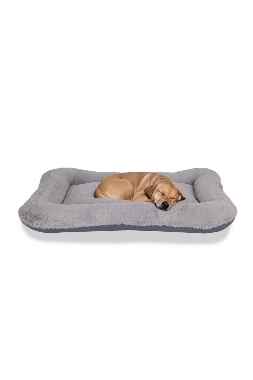 Pat pentru animale de companie, Paws &amp; Whiskers, Sally Dog 95 x 115, Material exterior: 100% poliester, Gri - view 2