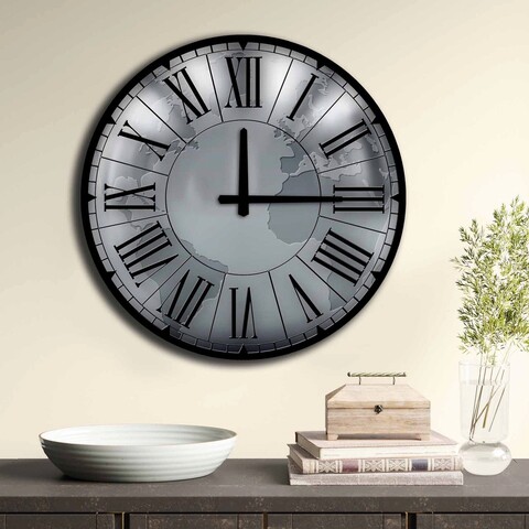 Ceas de perete, 5050ms-032, mdf, ø50 cm, multicolor