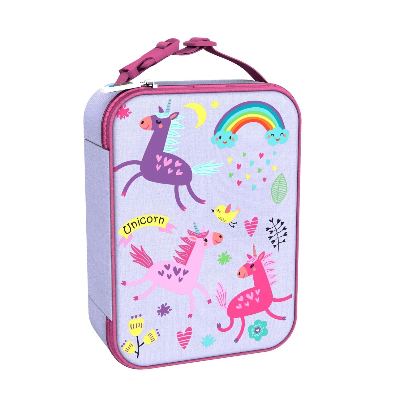 Geanta termoizolanta pentru pranz, 26,5 x 19,5 cm, Unicorns - Ion8 - view 3