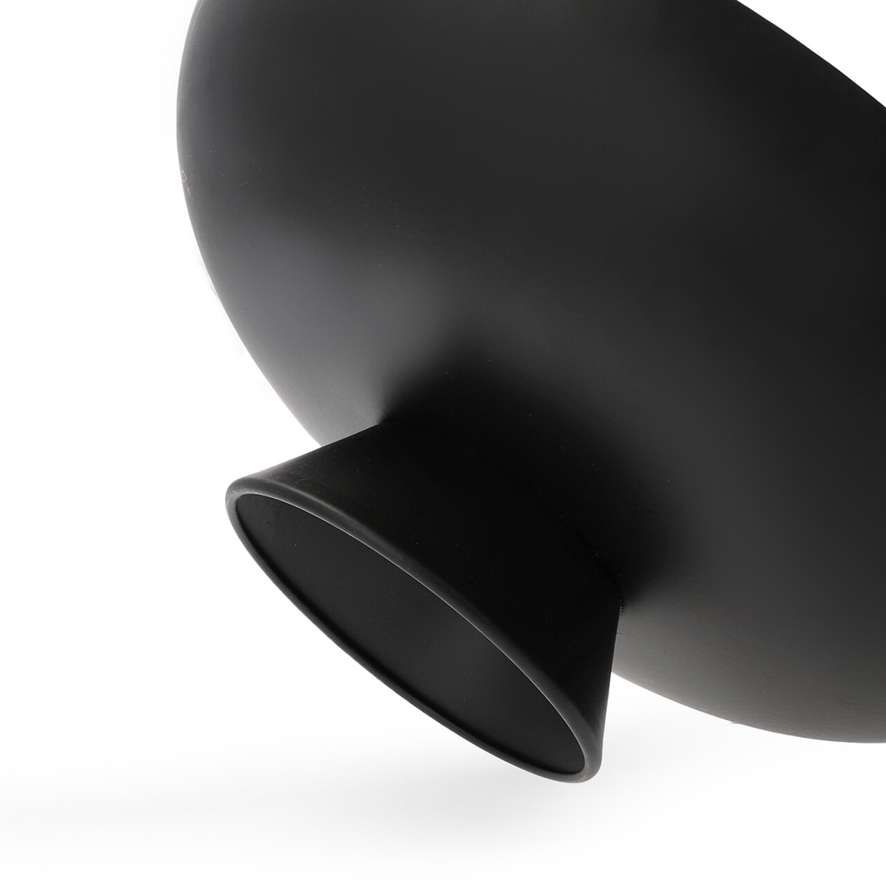 Bol decorativ Roh, Homla, 33.5x14 cm, metal, negru - view 4