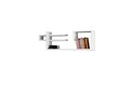Raft pentru perete Stor, Woody Fashion, 90x19.5x30 cm, alb