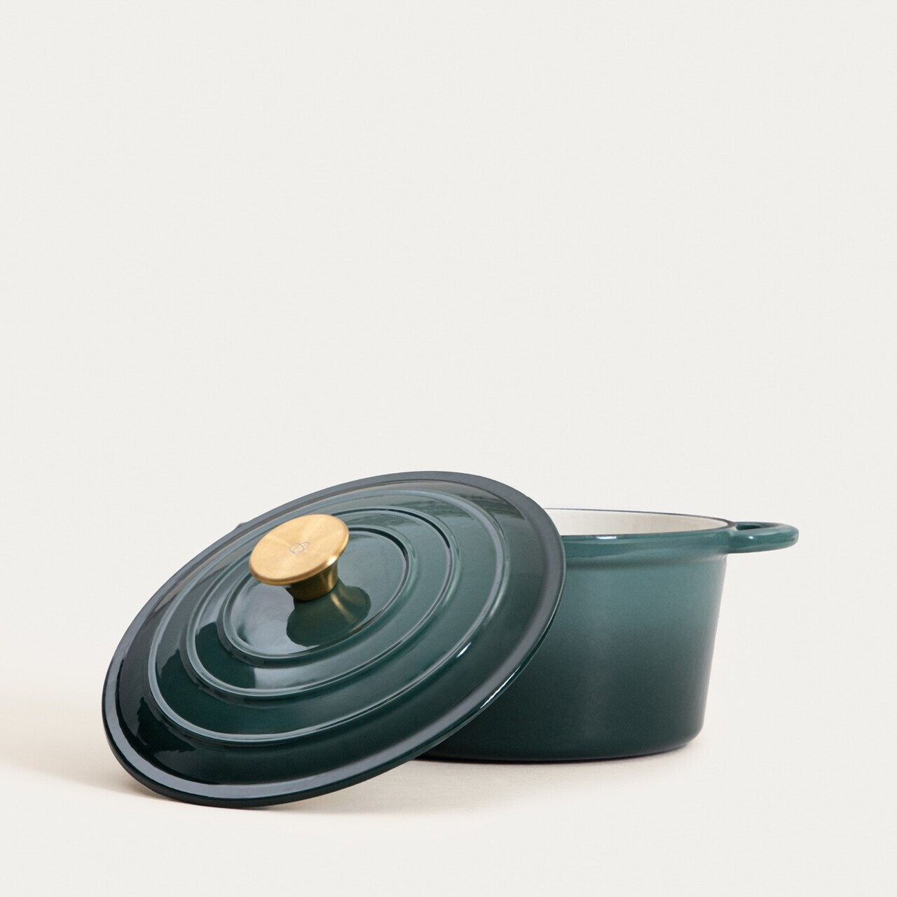Oala Andreas, Homla, 24 cm, 4 L, fonta, verde - view 3