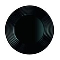Serviciu de masa 18 piese, Luminarc, Harena, sticla, alb/negru