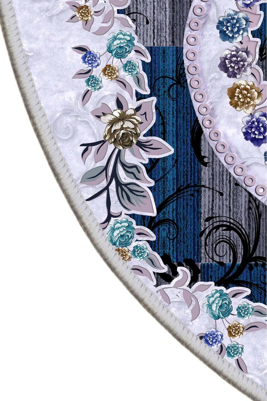 Covor, Hmnt922, 80x150 cm, Poliester, Multicolor — imaginea 3
