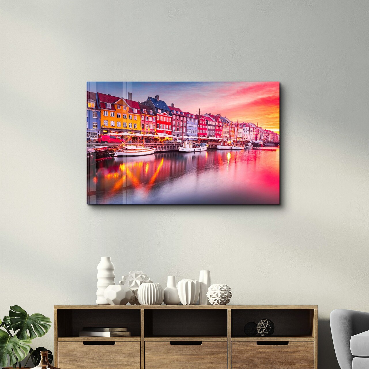Tablou decorativ, SPR-1515, Dimensiuni: 46 x 72 cm, Multicolor - view 2