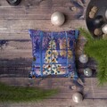 Perna, NYXMAS050, 43x43 cm, 50% bumbac / 50% poliester, Multicolor