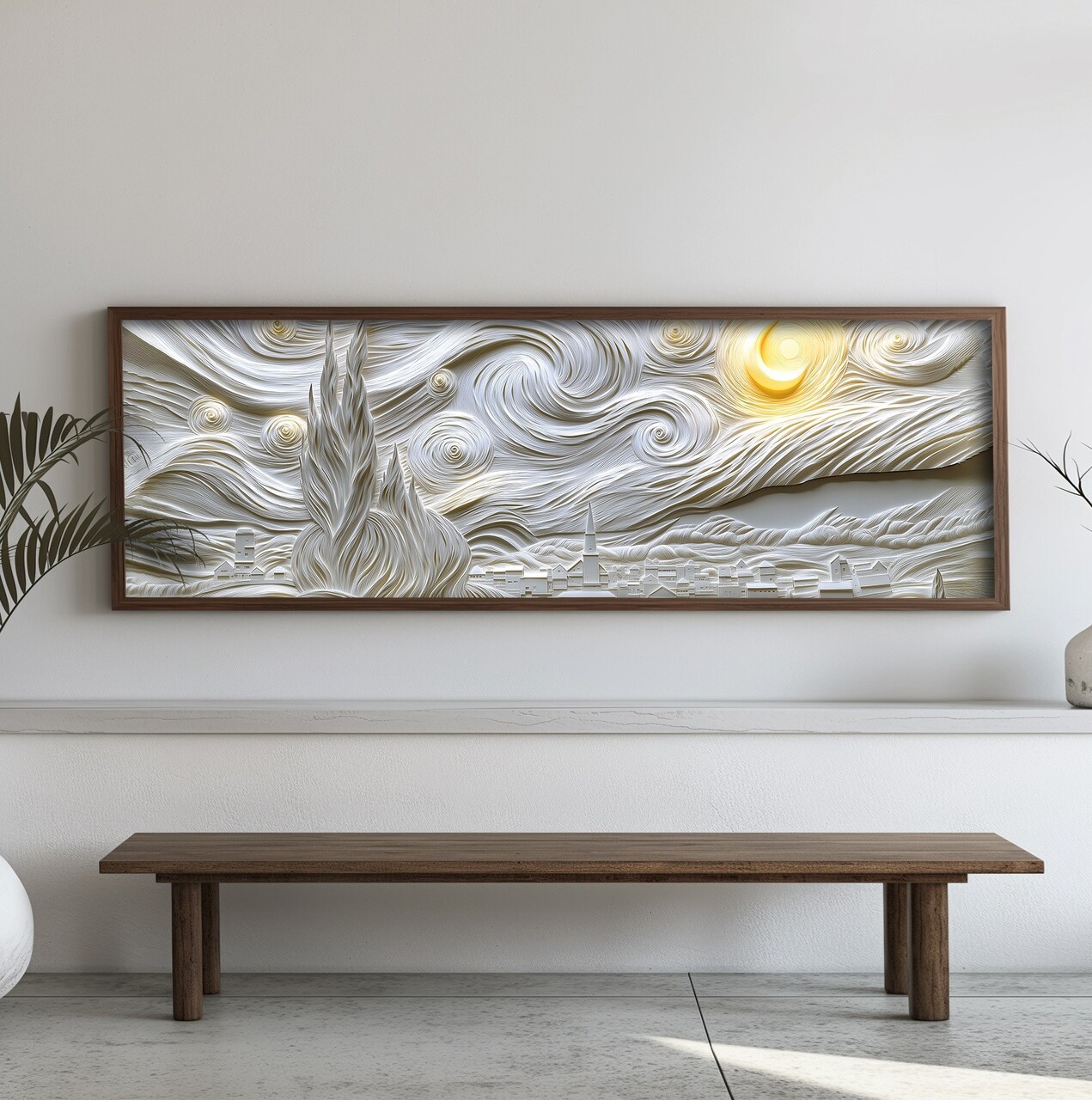 Tablou decorativ EMR014 Lemn Multicolor