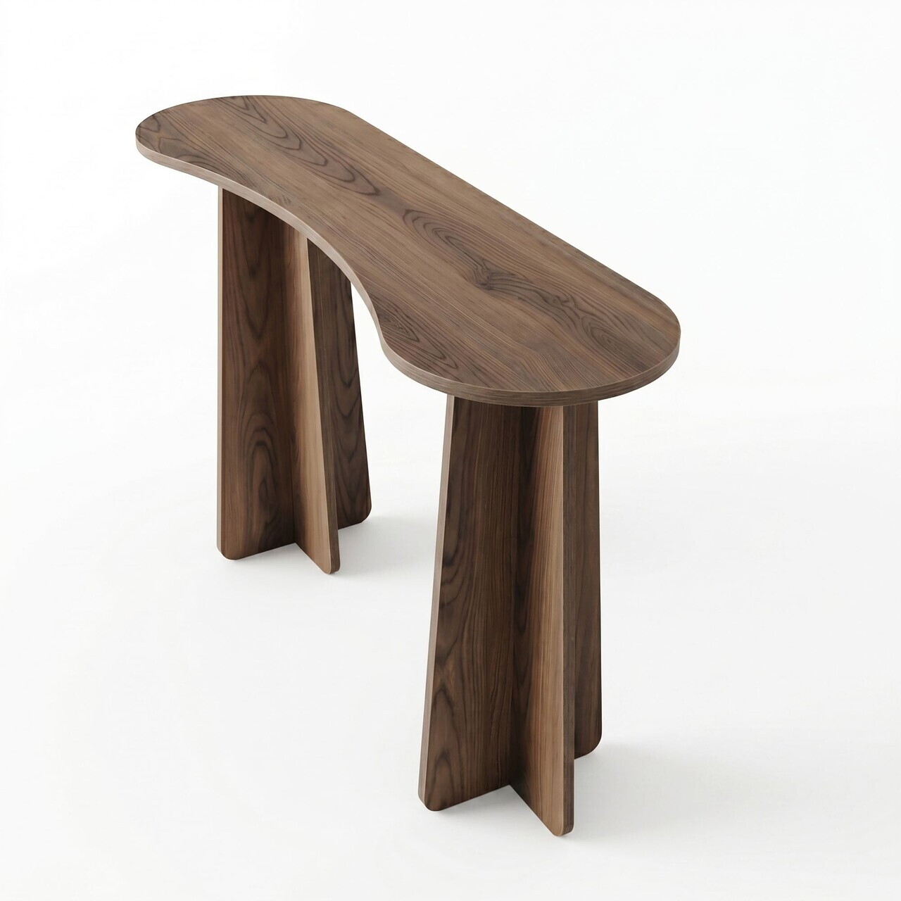 Consola, Hanah Home, Zen, 120x75x35 cm, PAL, Maro - view 6