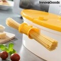 Dispozitiv pentru gatit paste la cuptorul cu microunde 4 in 1 Pastrainest, InnovaGoods, cu accesorii si retete