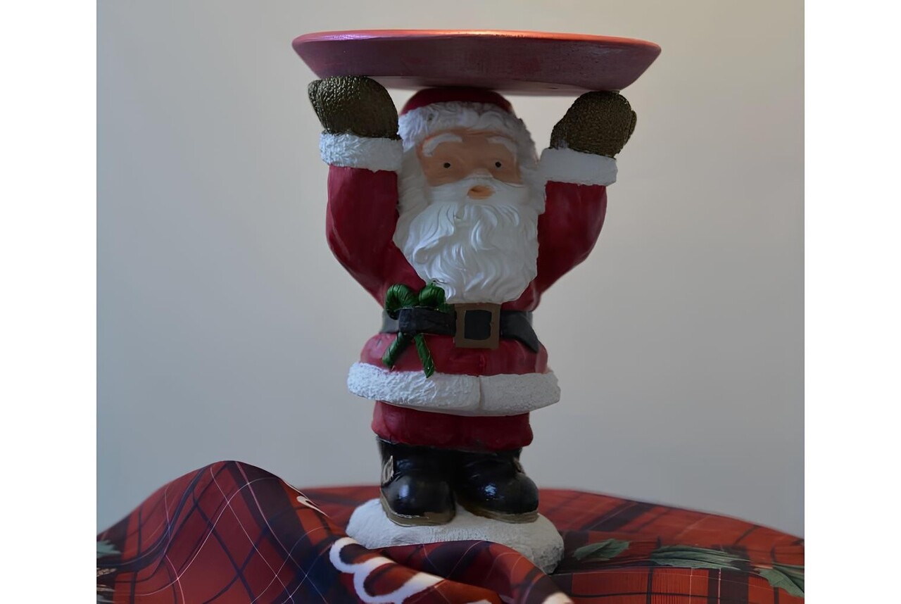 Decoratiune, CY0649, 25x11x17 cm, Poliester, Rosu