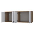 Dulap multifunctional, Rani, BA120, 120x46.8x42.5 cm, PAL, Nuc/Alb