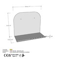 Raft de perete, Cerritos, Short Pouch, Auriu