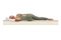 Saltea Super Ortopedica Tri Flexa Free Air, 12+3+3 Memory, Anatomica , Husa Hipoalergenica, 200x200x19 cm