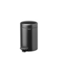 Cos de gunoi cu pedala, Brabantia, NewIcon, 3 L, 23.5x16.8x26.4 cm, otel, gri inchis