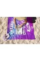 Prosop de plaja, Astacura, Never Give Up 70, 70x130 cm, 70% poliester/30% poliamida, Multicolor
