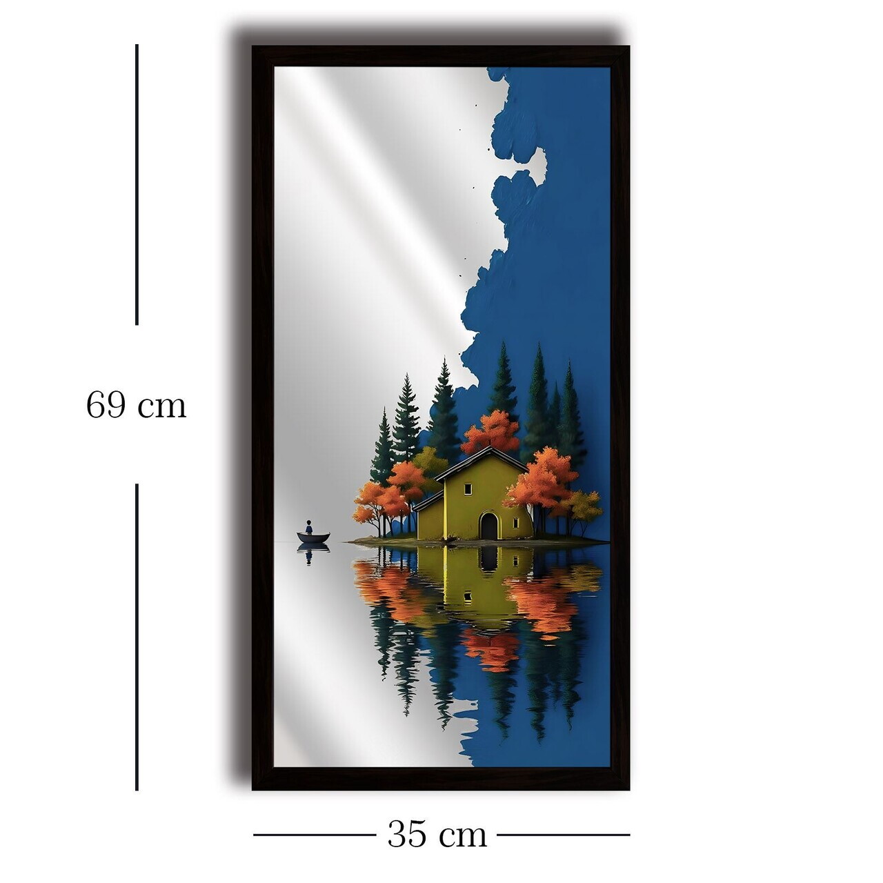 Tablou decorativ, Syhalct-008, Cadru: 100% PVC (Grosime: 2 cm), Multicolor — imaginea 4