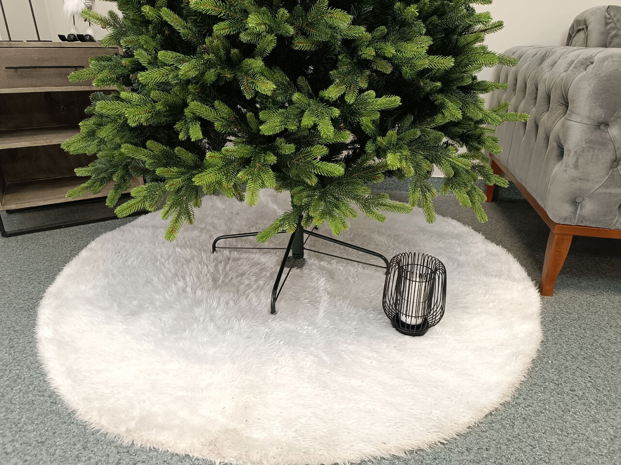 Brad artificial Christmas Deluxe by Sersimo, Carpati cu varfuri verzi, 2D+3D, 210cm — imaginea 20