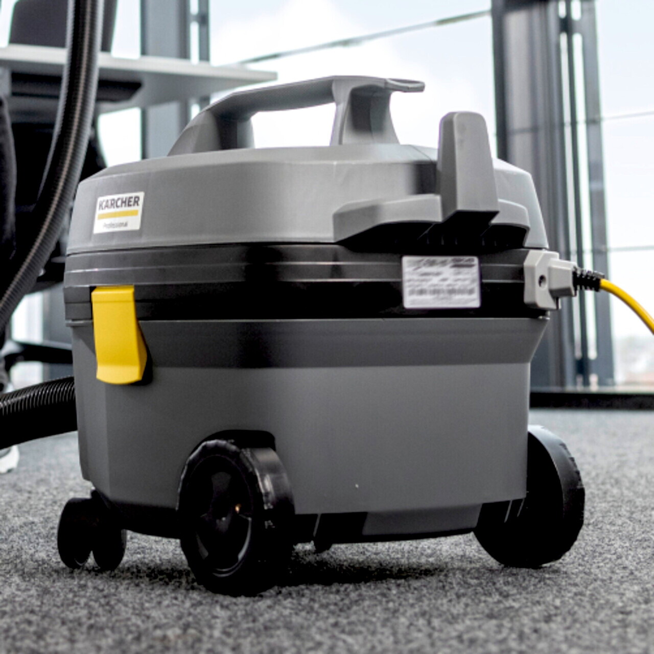 Aspirator profesional uscat T 7/1 Classic Adv, Karcher, gri — imaginea 6