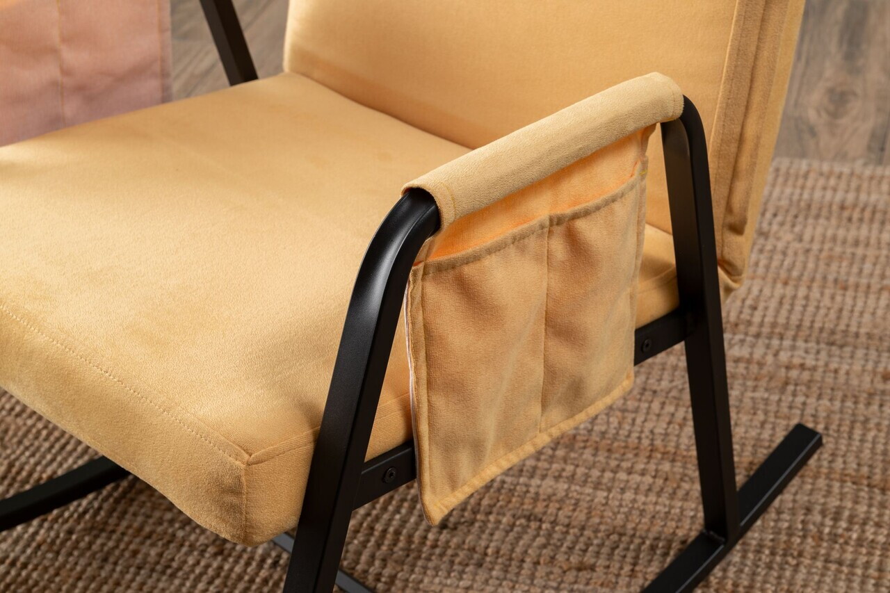 Balansoar, Atelier del Sofa, 859FTN1769, Galben mustar — imaginea 3