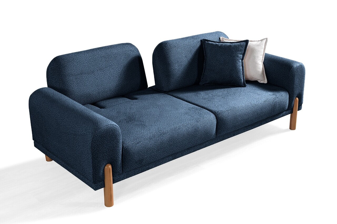 Canapea extensibila 3 locuri, Atelier del Sofa, 752EST1178, Albastru navy — imaginea 6
