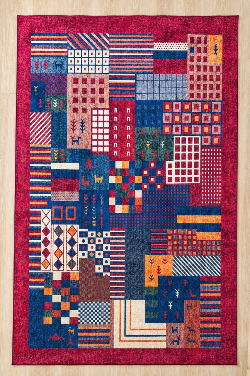Covor, Omeza, 100x300 cm, Multicolor — imaginea 5