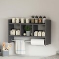 Raft de perete, Inarch, Asya, 63.6x35x14.6 cm, PAL, Antracit