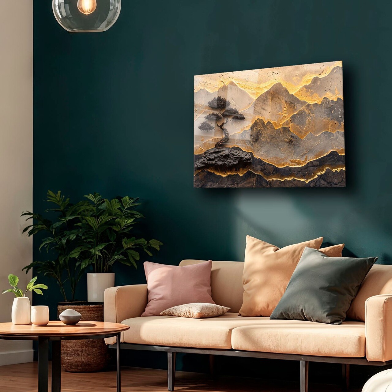 Tablou decorativ, Camtbl-078, Dimensiune: 60 x 90 cm, Multicolor - view 3