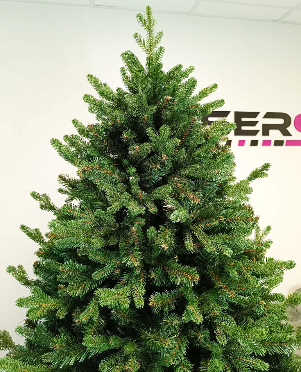 Brad artificial Christmas Deluxe by Sersimo, Royal Felara, 2D+3D, 210cm — imaginea 15