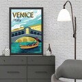 Tablou decorativ, Venice 2 (55 x 75), MDF , Polistiren, Multicolor