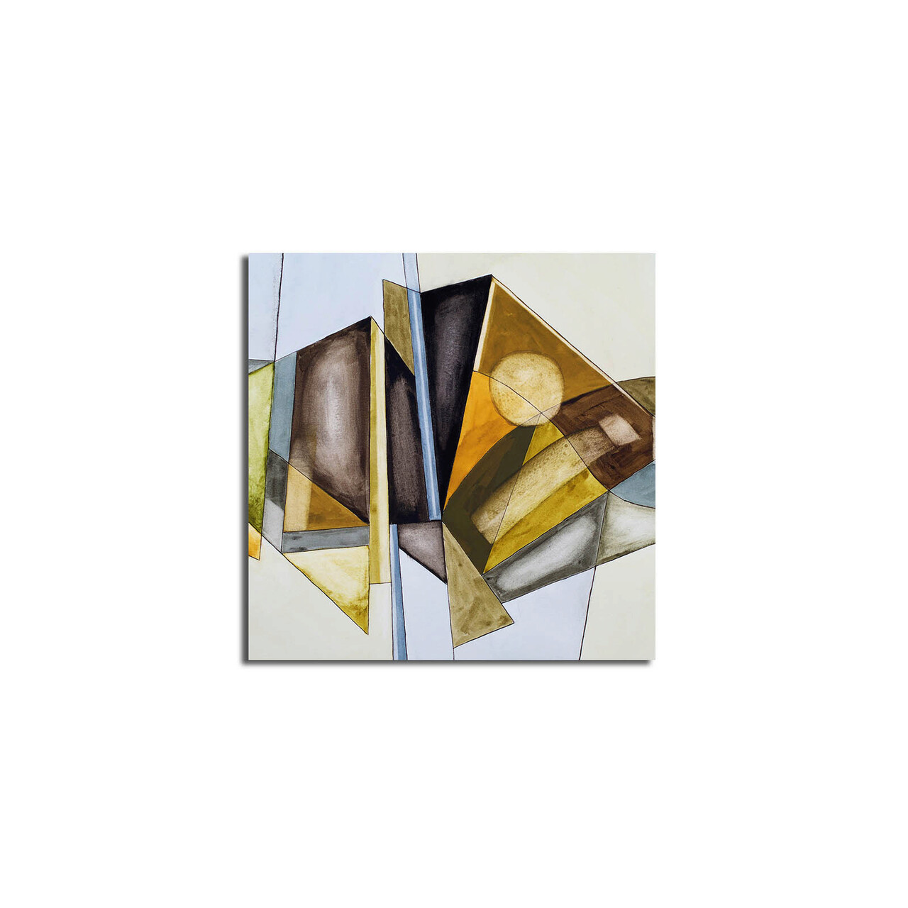 Tablou decorativ, 4545K-102, Canvas, Dimensiune: 45 x 45 cm, Multicolor