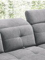 Coltar extensibil dreapta 5 locuri ELTAP, RT-04REL, Inferne, 297x210x107 cm, lemn/poliester, gri