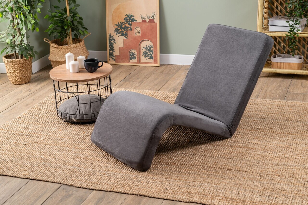Fotoliu extensibil Atelier del Sofa 859FTN2357 Metal Gri