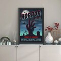 Tablou decorativ, Horror Night (55 x 75), MDF , Polistiren, Multicolor