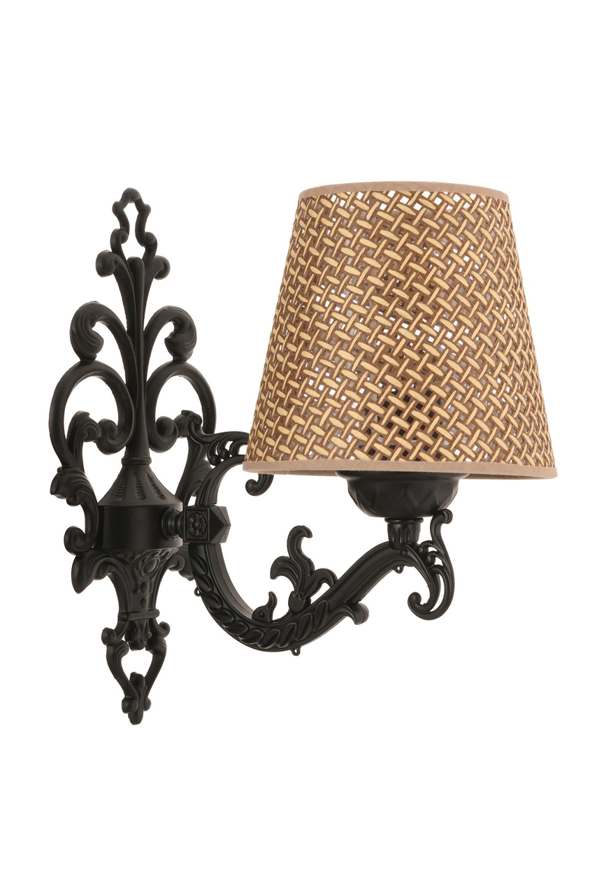 Aplica de perete, Opviq, 390FLH2337, Natural/Negru - view 3