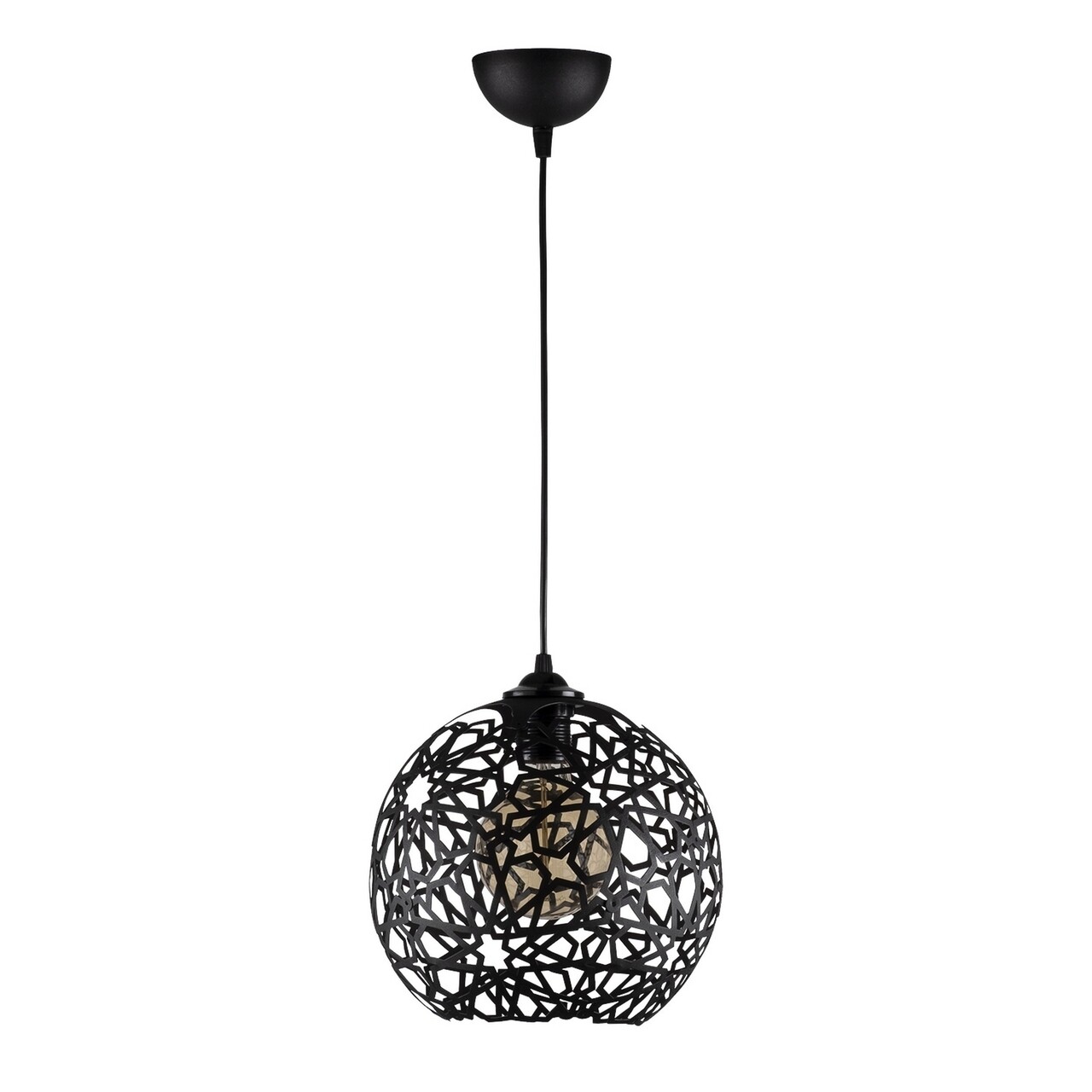 Lustra Seljuk, Maison In Design, Ø25 Cm, 1 X E27, 100W, Negru