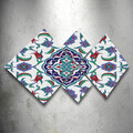 Set 4 tablouri decorative, 4MDF540666346, MDF, Imprimat UV, Multicolor