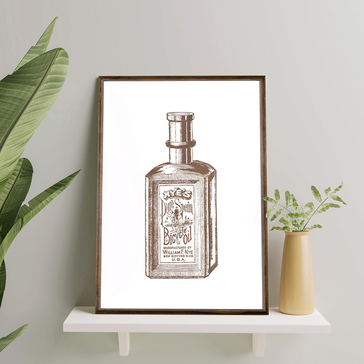 Tablou decorativ TD042 Lemn Desenat manual Natural