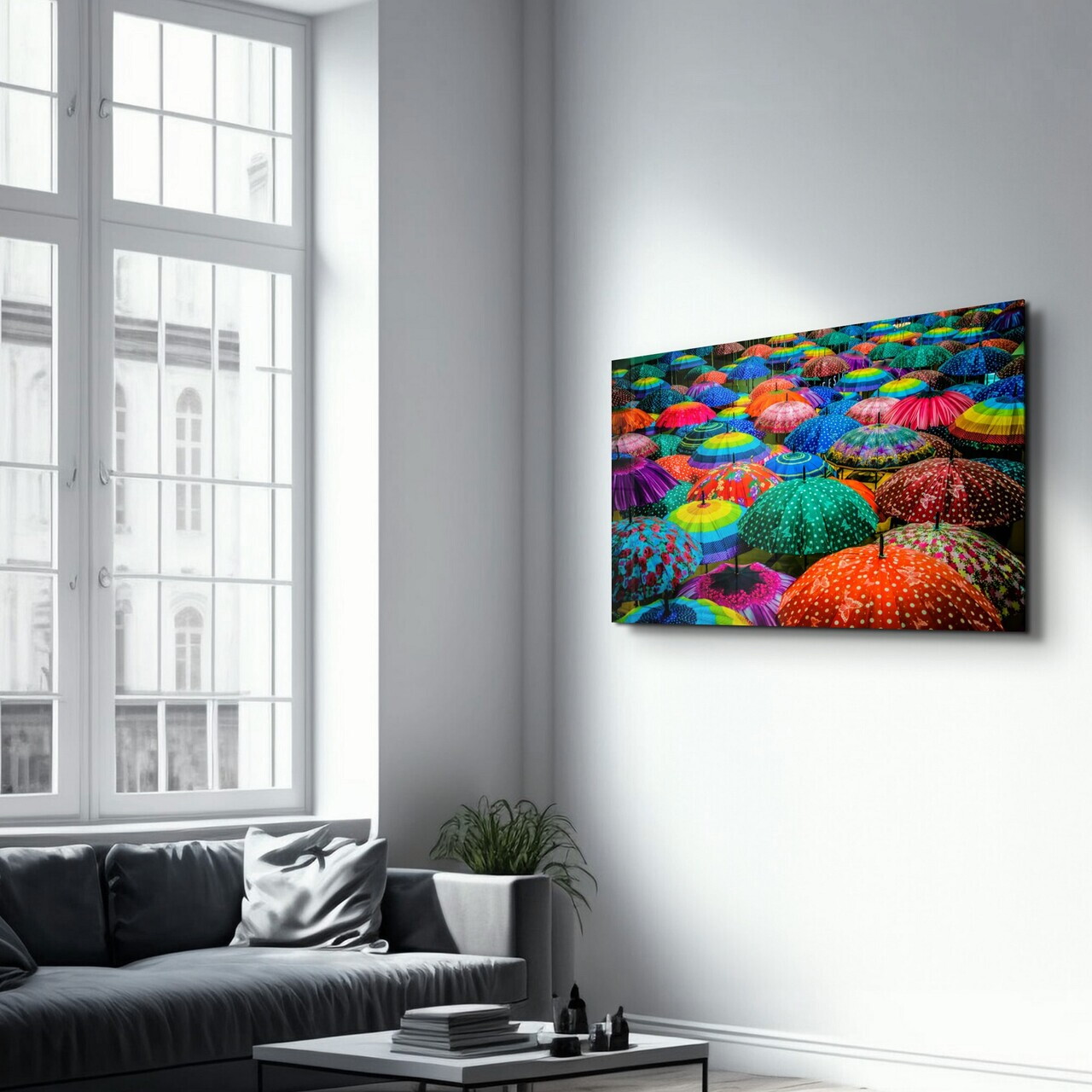 Tablou decorativ, OGLS-1053, Dimensiuni: 70 x 110 cm, Multicolor — imaginea 4