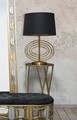 Lampa de masa, Fluy, Mauro Ferretti, 1 x E27, 40W, negru/auriu
