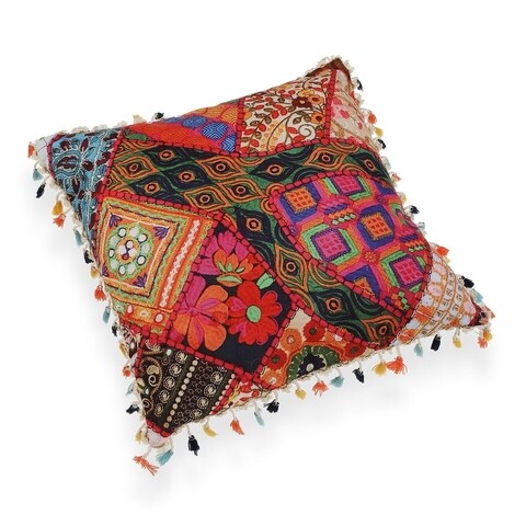 Perna decorativa presley tassels, versa, 45 x 45 cm, poliester