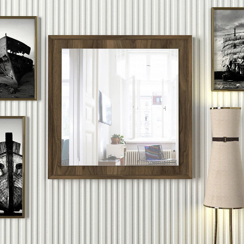 Oglinda decorativa, tera home, oscar, 61.2x61.2 cm, pal, nuc