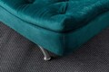 Canapea extensibila cu 3 locuri, Futon, 859FTN2893, Metal , Verde petrol