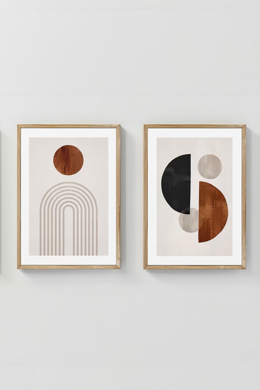 Set 2 tablouri decorative, Artcerceve7, MDF, Multicolor - view 2