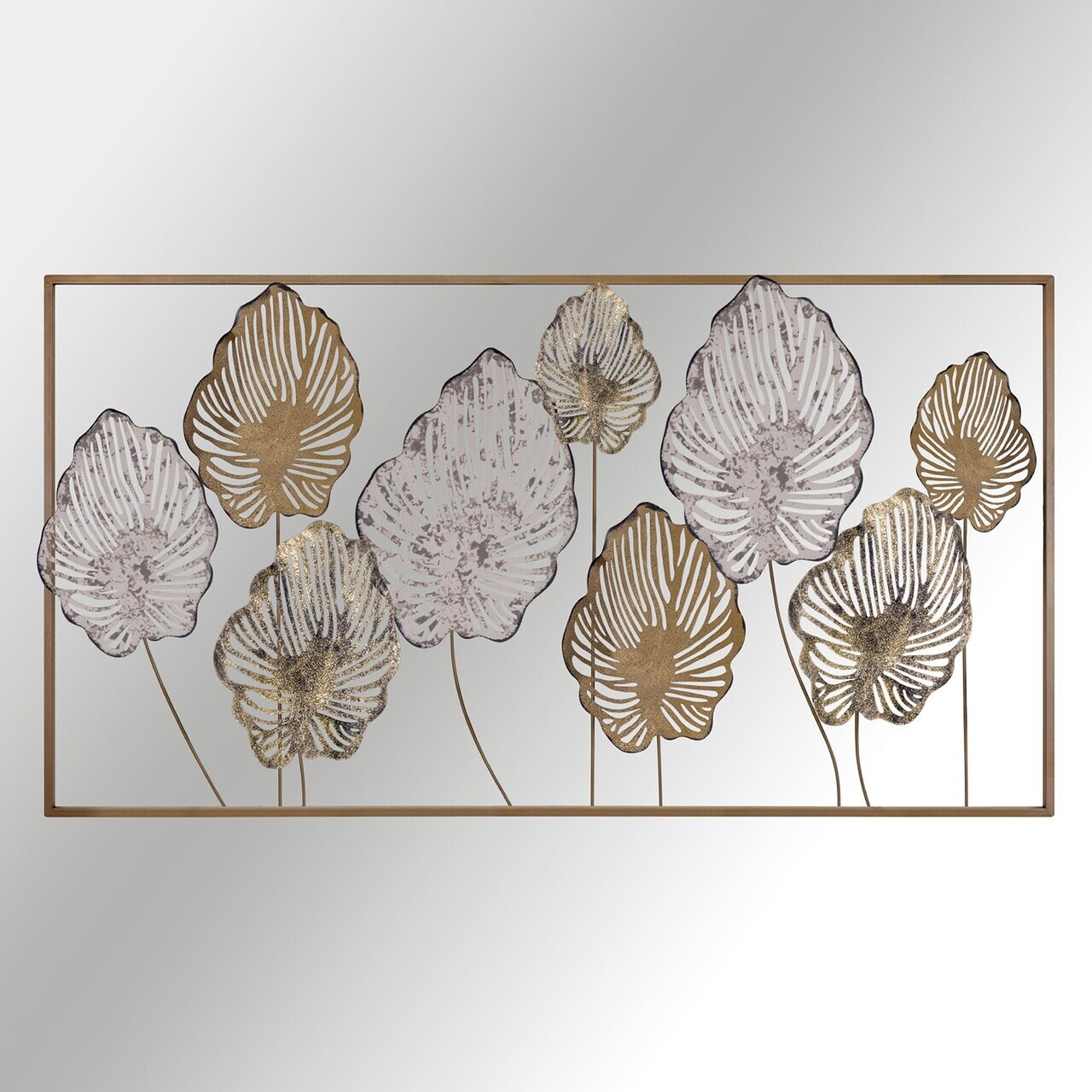 Decoratiune de perete, Melo, Metal, Grosime: 0,6 mm, Multicolor — imaginea 7
