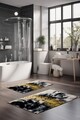 Set covorase de baie, Cartwright, CT-5049, Poliester, Multicolor