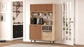Dulap multifunctional, Locelso, RE5-SK, Stejar / Tigla Roșu