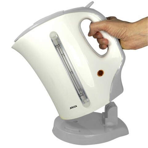 Fierbator apa Jocca, 1.7 l, 1850-2200W, 14 x 21 x 24 cm, gri/bej