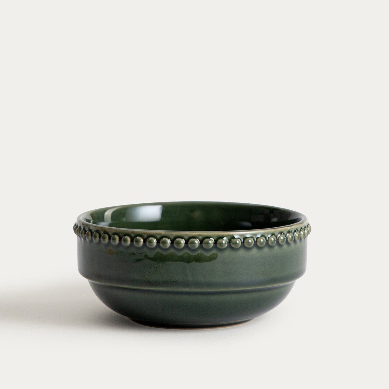 Set 4 boluri Kobbi, Homla, 550 ml, 15x7 cm, ceramica, verde — imaginea 7